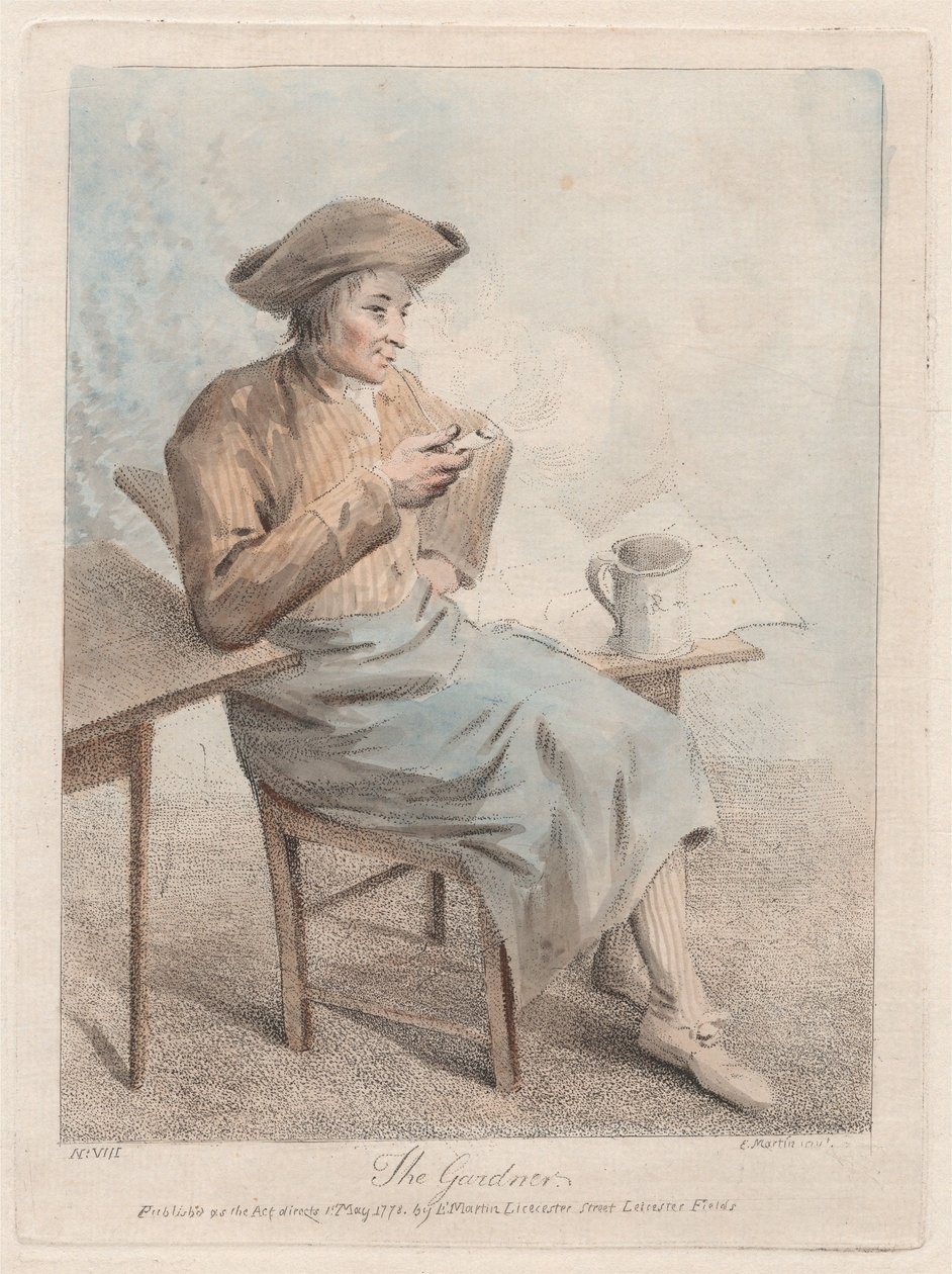 De tuinman door Elias Martin