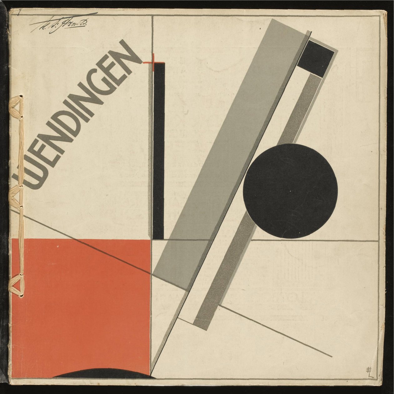 Wendingen No 11 door Eliezer Markowich Lissitzky
