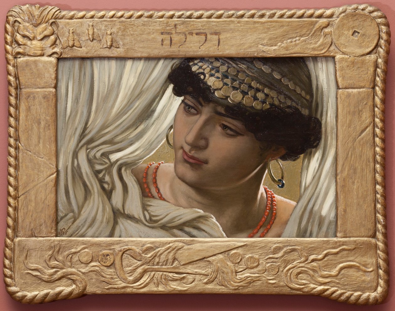 Delilah door Elihu Vedder