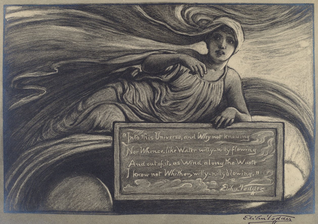 In het Universum, eind 19e-begin 20e eeuw door Elihu Vedder