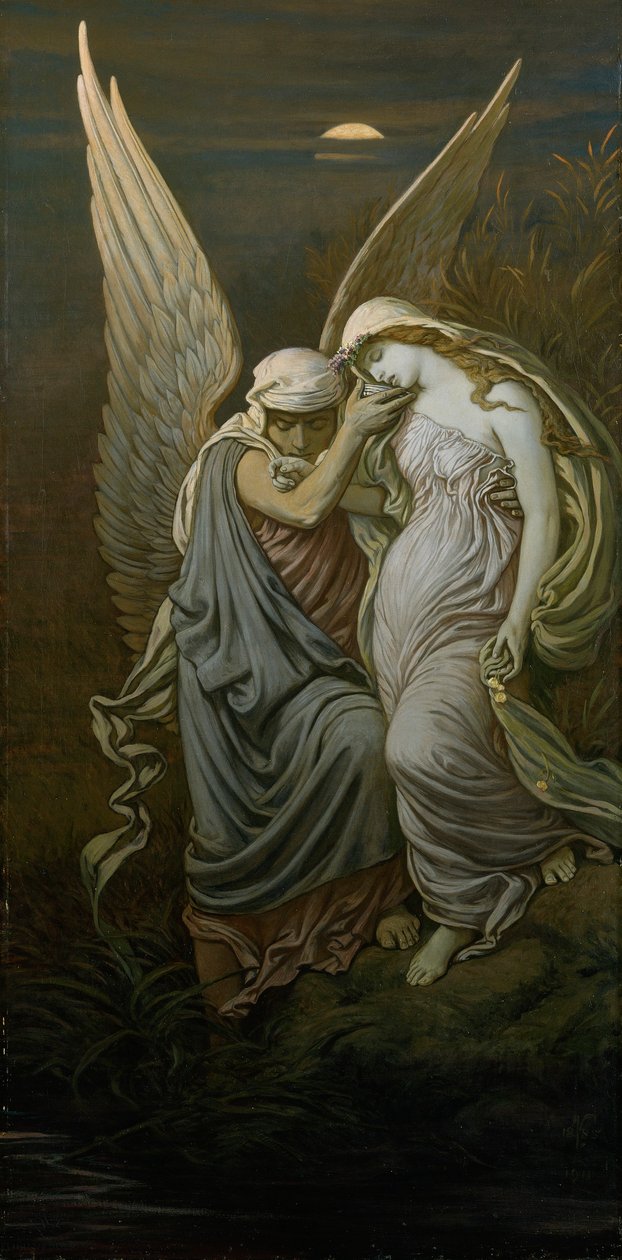 De beker des doods door Elihu Vedder