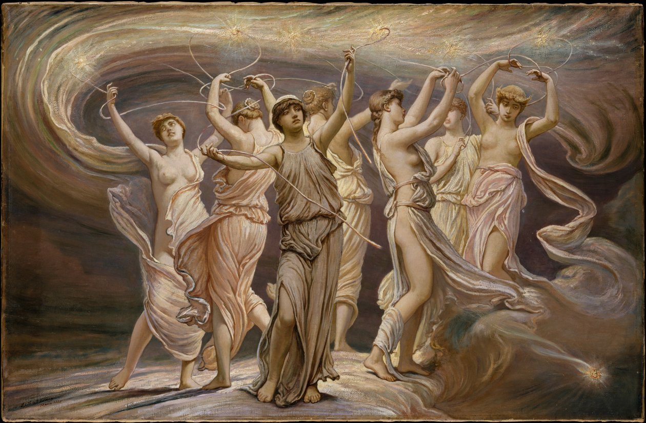 De Pleiaden door Elihu Vedder