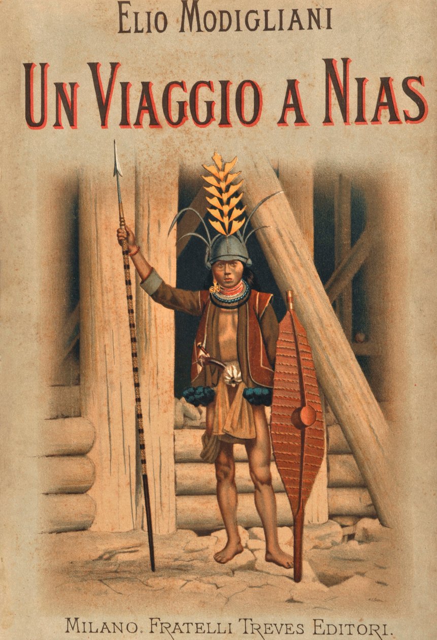 Nias-mensen, illustratie uit 