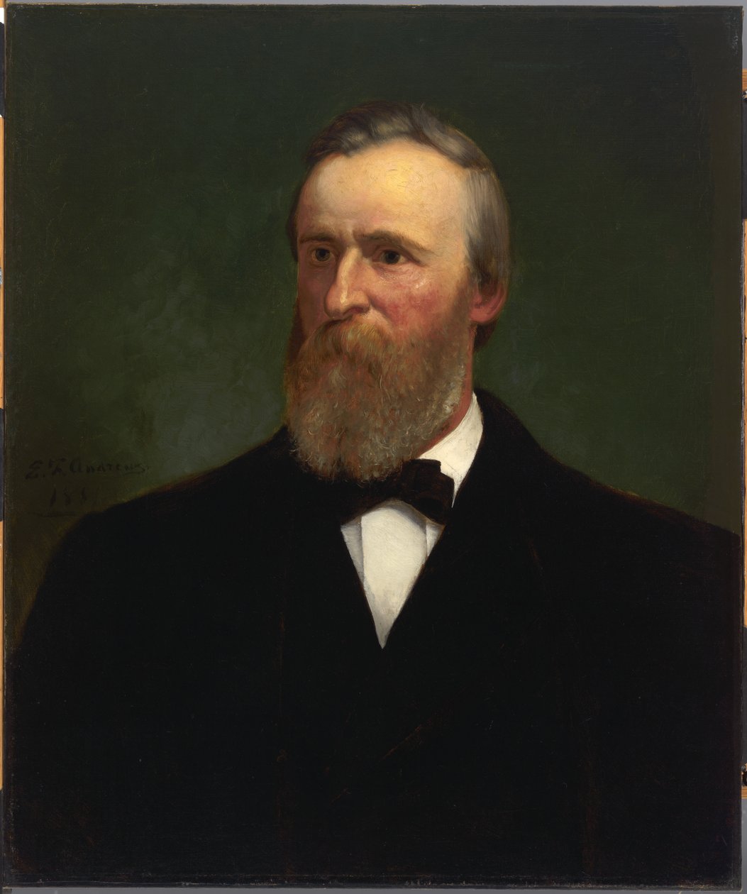 Rutherford B. Hayes door Eliphalet Frazer Andrews