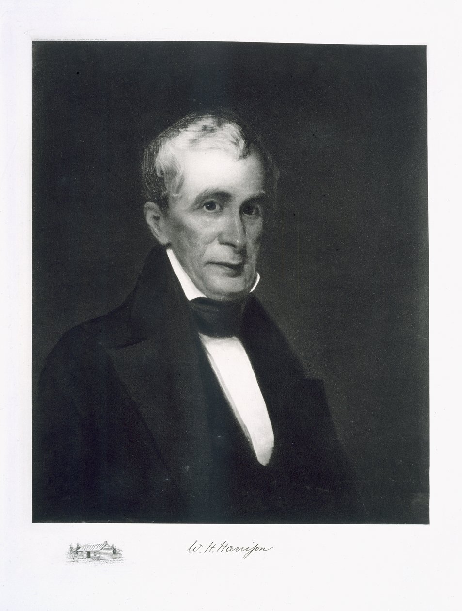 William Henry Harrison, 9e President van de Verenigde Staten van Amerika, uitgegeven 1901 door Eliphalet Frazer Andrews