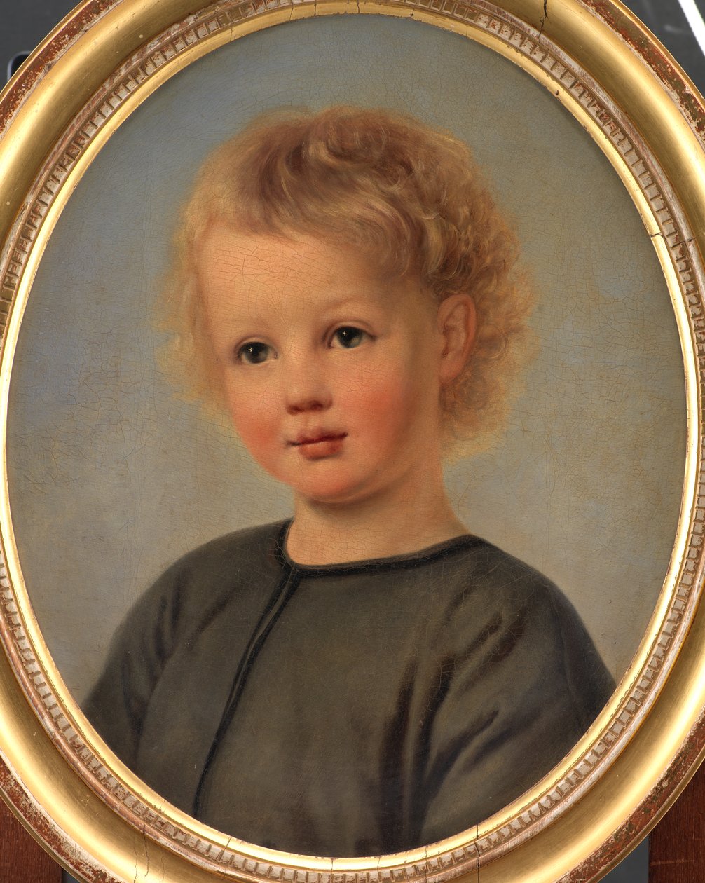 Portret van Holger Aagaard Hammerich als 4-jarige door Elisabeth Jerichau Baumann