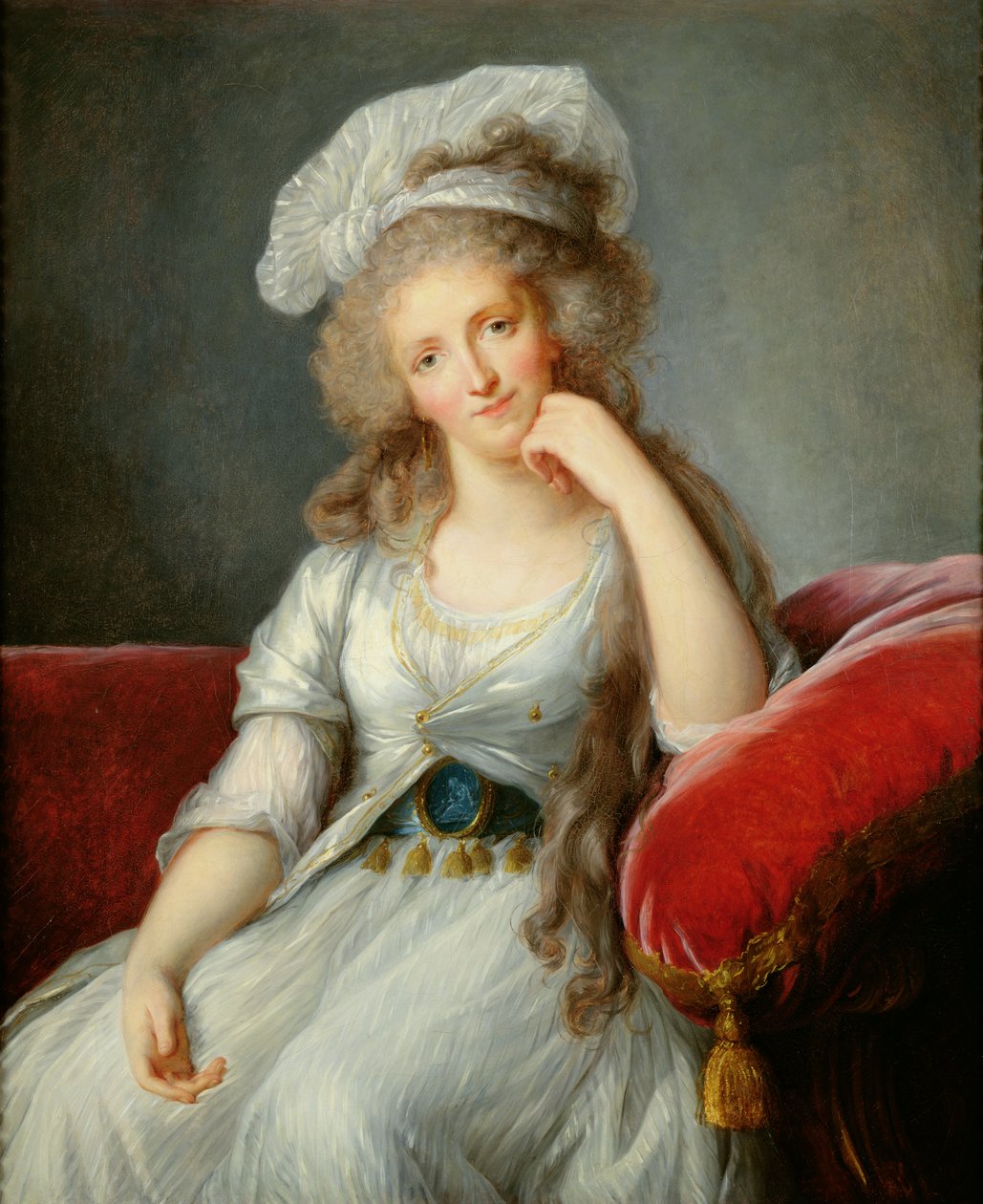 Louise-Marie Adelaide, Hertogin van Orleans door Elisabeth Louise (after) Vigee Lebrun