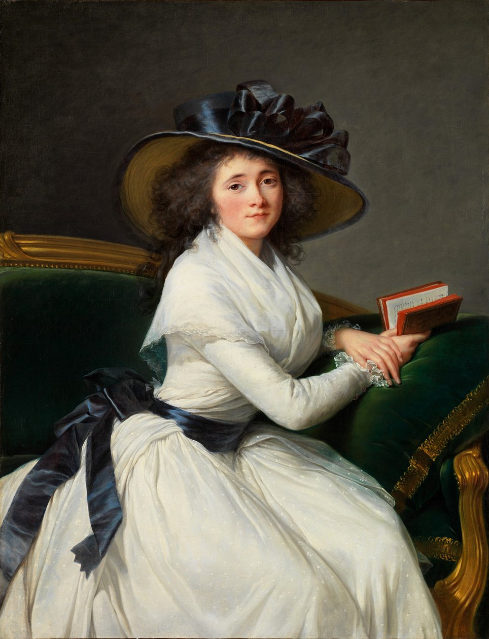 Gravin de la Châtre (Marie Charlotte Louise Perrette Aglaé Bontemps, 1762-1848) door Élisabeth Louise Vigée Le Brun