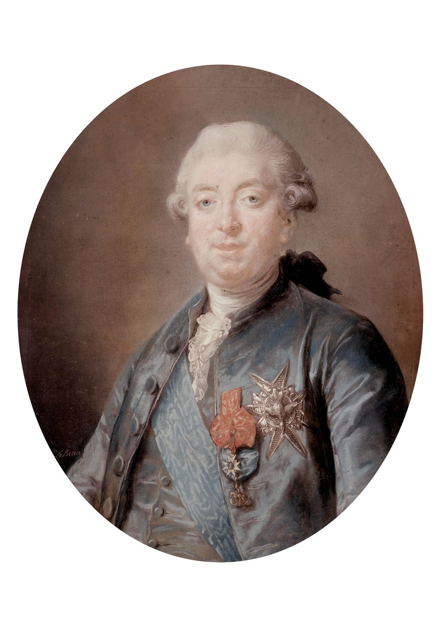 Alexandre de Saint-Maurice, prins van Montbarrey door Elisabeth Louise Vigee Lebrun