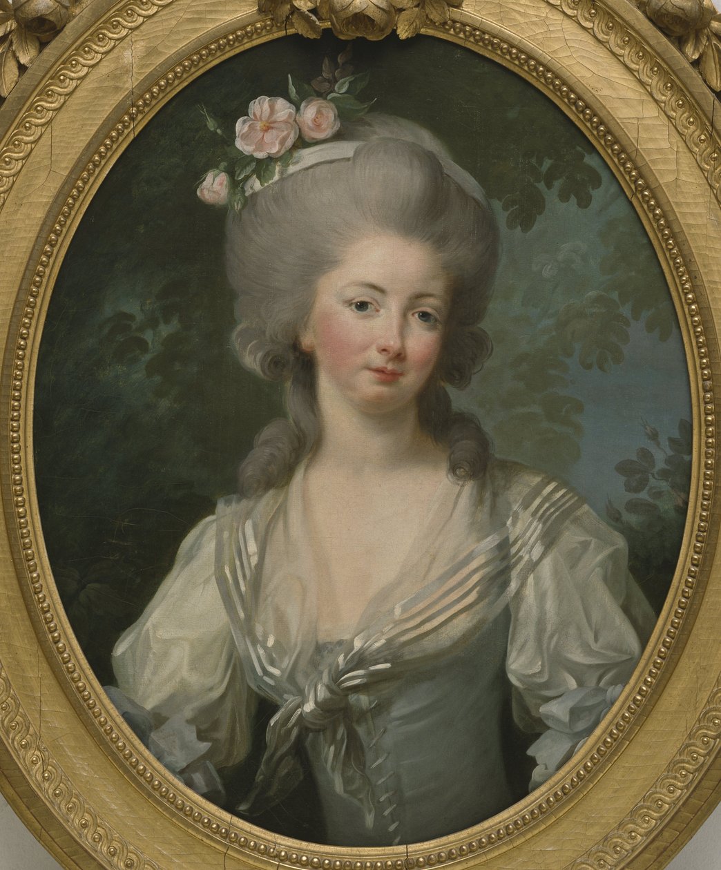 Portret van Ernestine-Frederique, prinses de Croy door Elisabeth Louise Vigee Lebrun