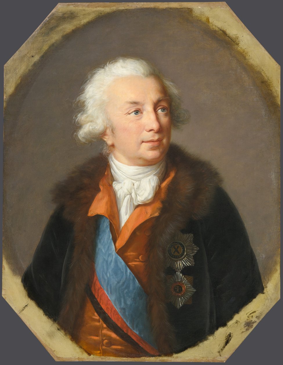 Ivan Ivanovich Shuvalov (1727-1797), ca. 1795-1797 door Elisabeth Louise Vigee-Lebrun