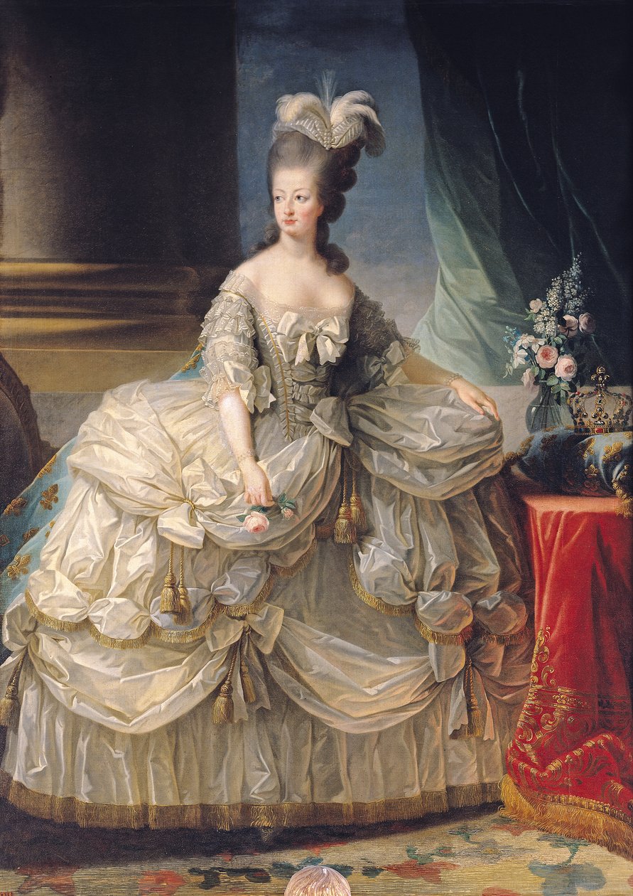 Marie Antoinette (1755-93) koningin van Frankrijk, 1779 door Elisabeth Louise Vigee Lebrun