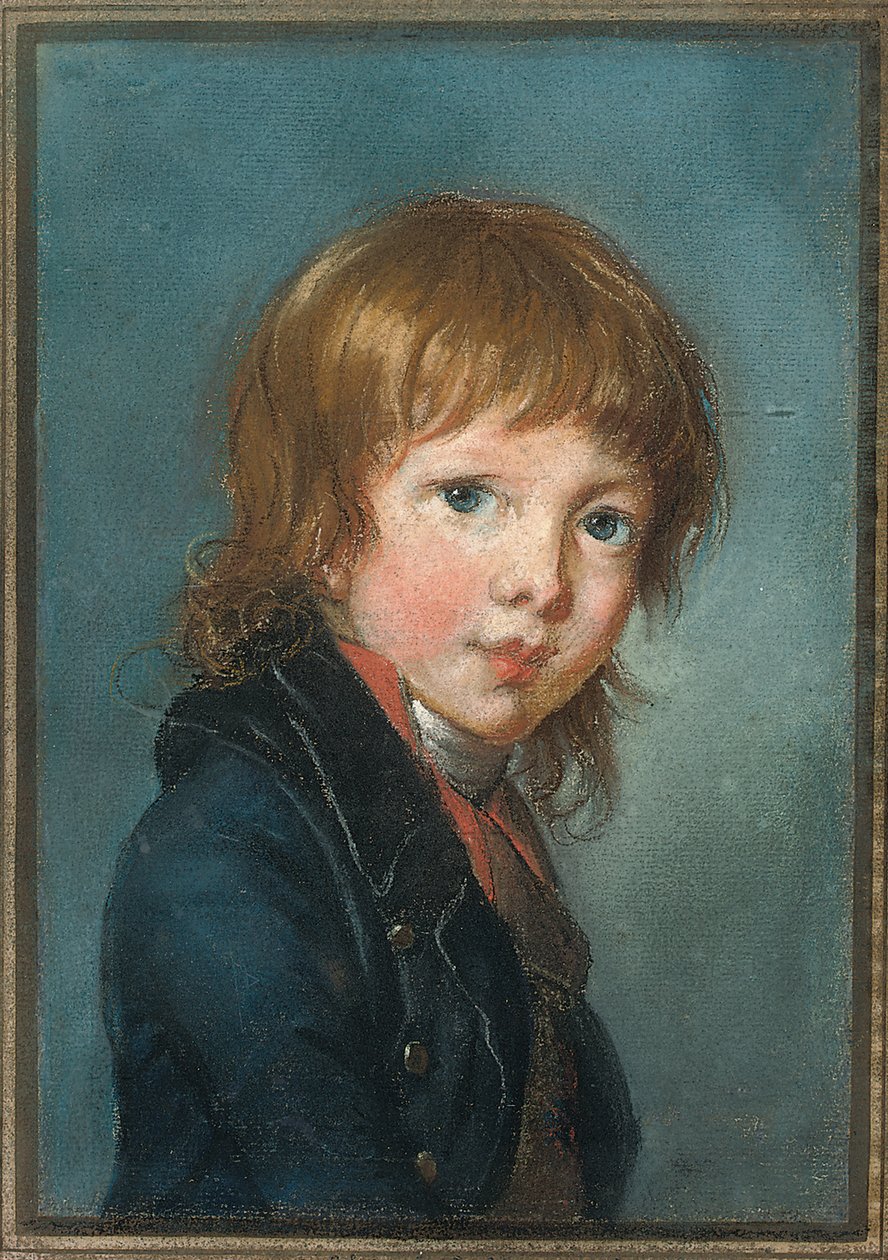 Portret van een jongen, 1801 door Elisabeth Louise Vigee Lebrun