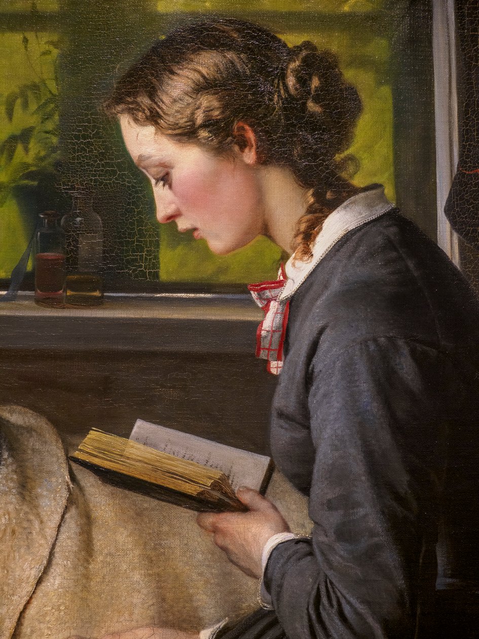 Een gewonde Deense soldaat, detail door Elisabeth Maria Anna Jerichau-Baumann