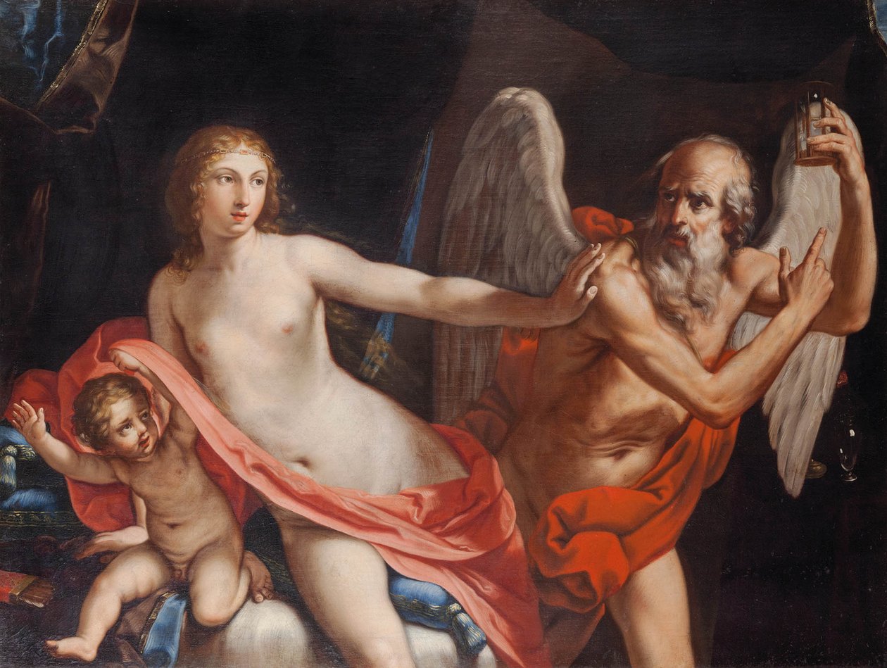 De Schoonheid die de Tijd Verdrijft door Elisabetta Sirani