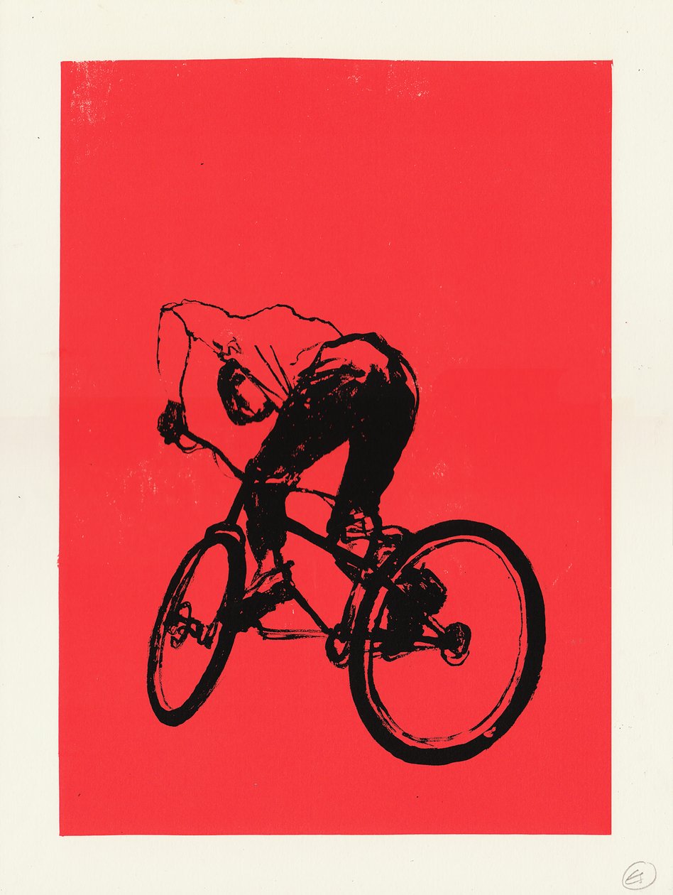 Bikerjongen, 2012 door Eliza Southwood
