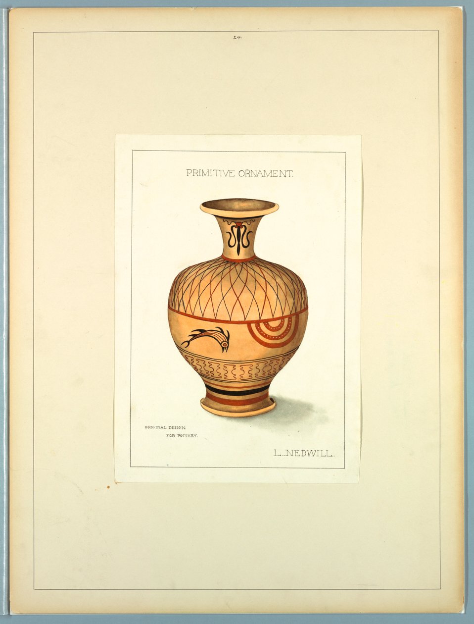 Portfolio, Historisch Ornament door Elizabeth A. Nedwill