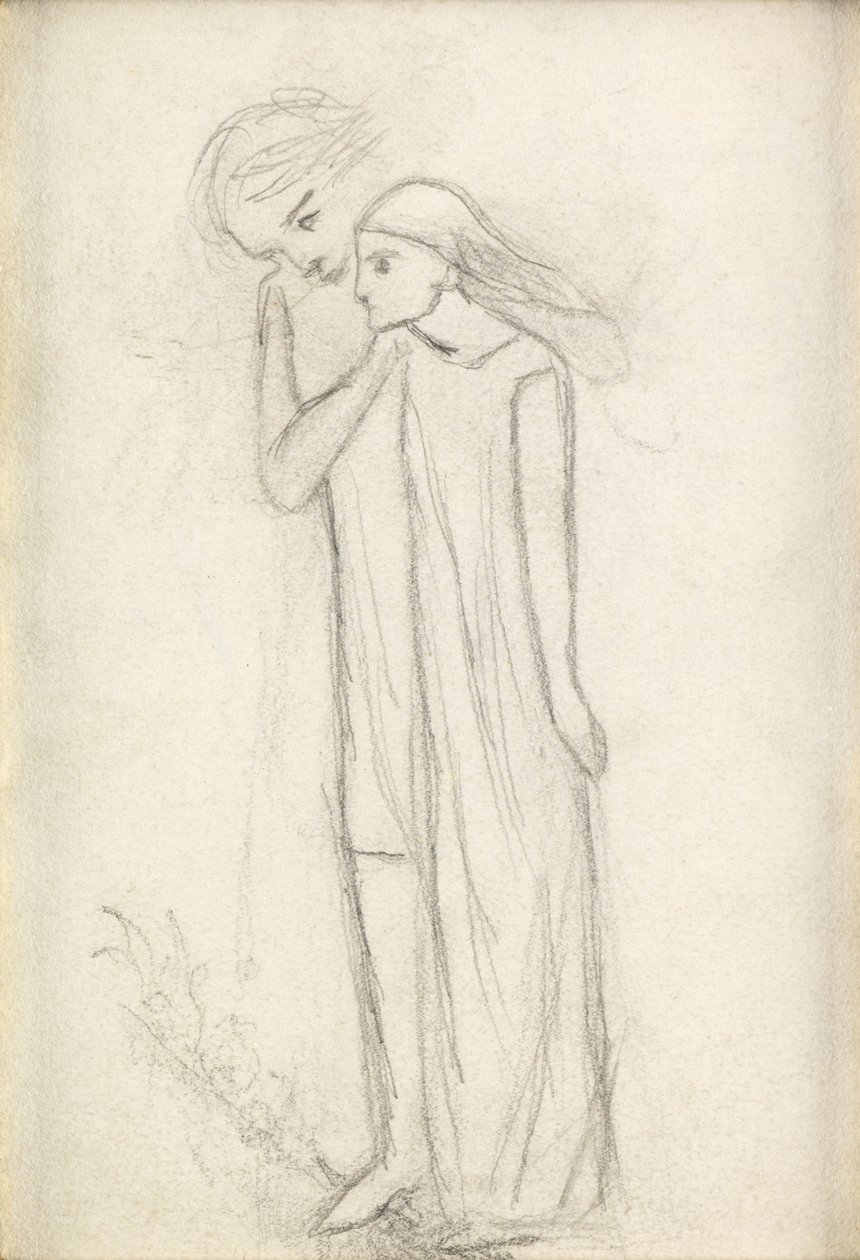 La Belle Dame Sans Merci door Elizabeth Eleanor Siddal