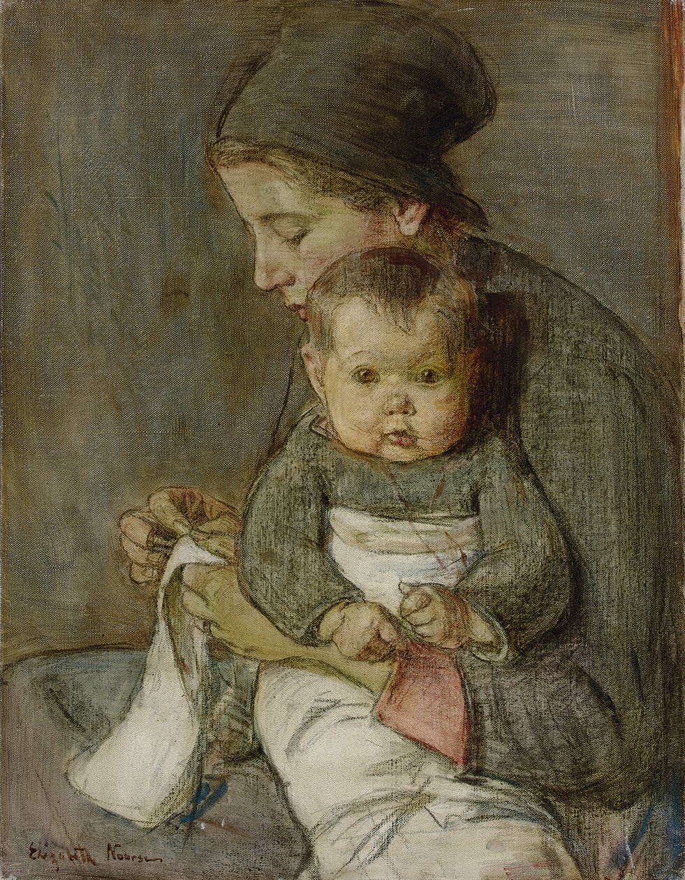 Moeder en Baby door Elizabeth Nourse