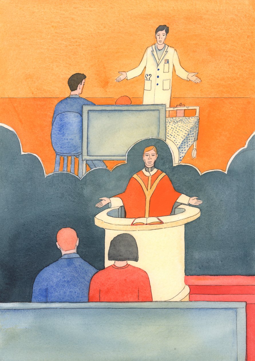 Een chirurg die een ernstige diagnose stelt, heeft soms weinig hoop op genezing door Elizabeth Wang