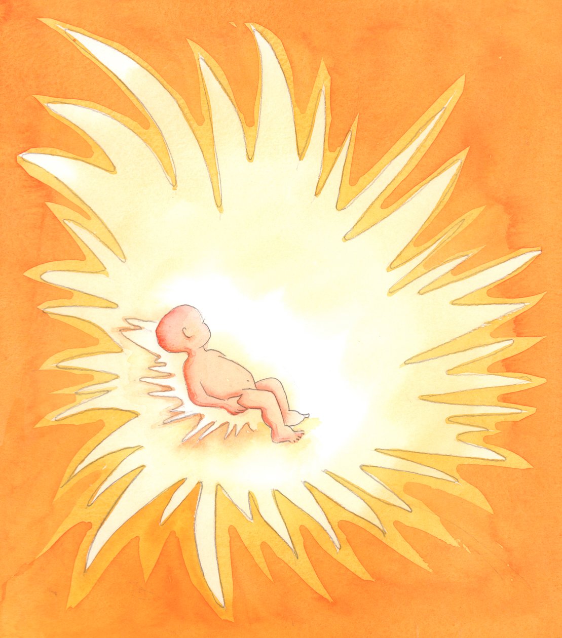 Door de Doop wordt de ziel een oven van Goddelijke Liefde, terwijl de Inwonende Drie-eenheid - Vader, Zoon en Heilige Geest - Glorie uitstraalt van die ziel op anderen door Elizabeth Wang