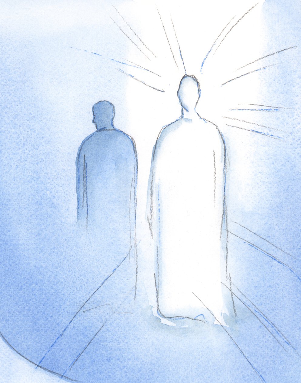 Christus is ons model en archetype. In Hem vinden de zwakken de vriendelijkste helper, en de ouderen de perfecte Zoon door Elizabeth Wang