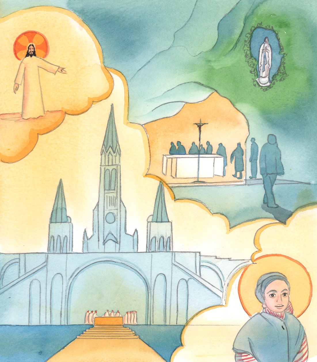 Christus wil dat we aandacht besteden aan de Heiligen: aan hun levende relatie met ons, hun feestdagen, heiligdommen, relikwieën en beelden door Elizabeth Wang