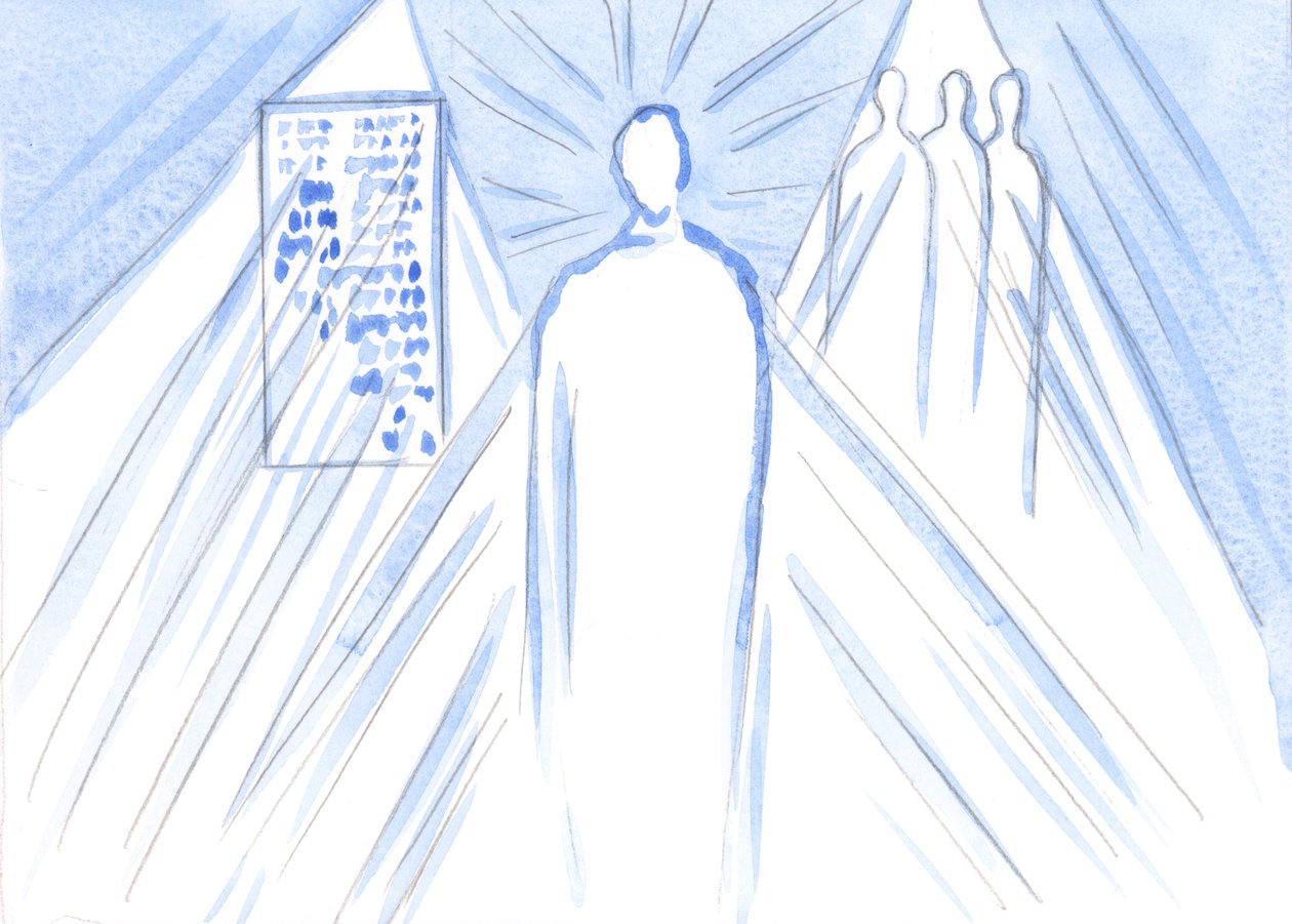 God, de bron van alle licht en wijsheid, voedt ons door woorden en leraren; maar in de Communie ontmoeten we de Goddelijke Zoon, de hele Persoon door Elizabeth Wang