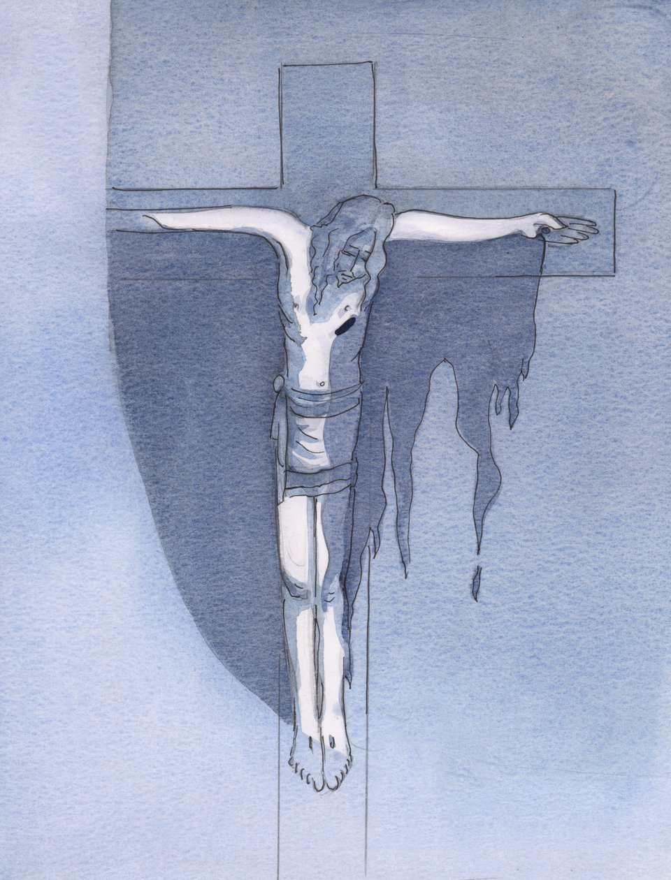 Ik zag dat de grote uitstorting van Gods genade mogelijk werd gemaakt door het bloedige offer van het gebroken lichaam op Golgotha door Elizabeth Wang