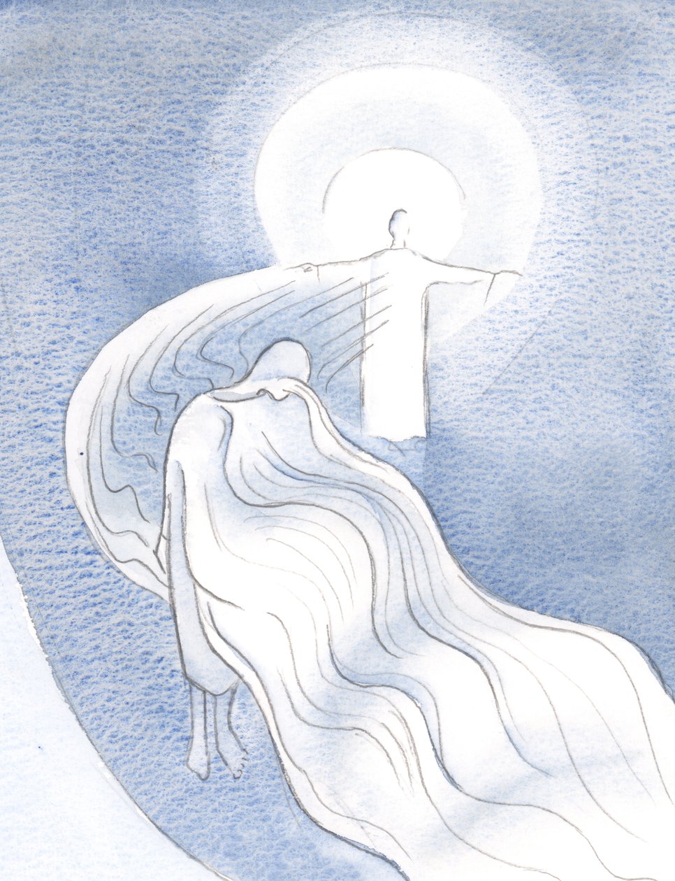 Als een ziel nederig is, kan de genade van Christus door die ziel naar anderen stromen, alsof door gaas, onbelemmerd. door Elizabeth Wang
