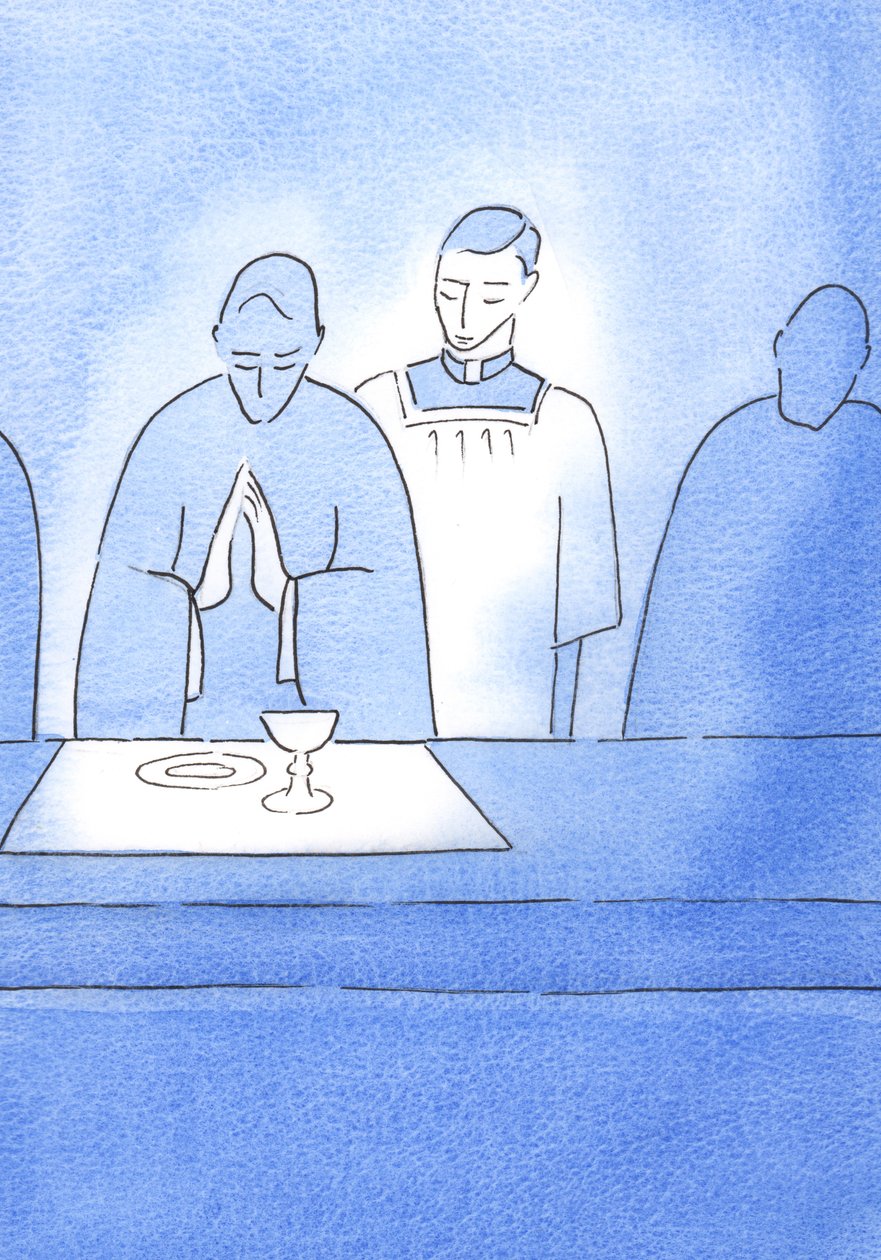 We kunnen proberen ons te gedragen tegenover Christus zoals deze priester zich gedroeg tegenover zijn bisschop: alert en altijd bereid om dienstbaar te zijn door Elizabeth Wang