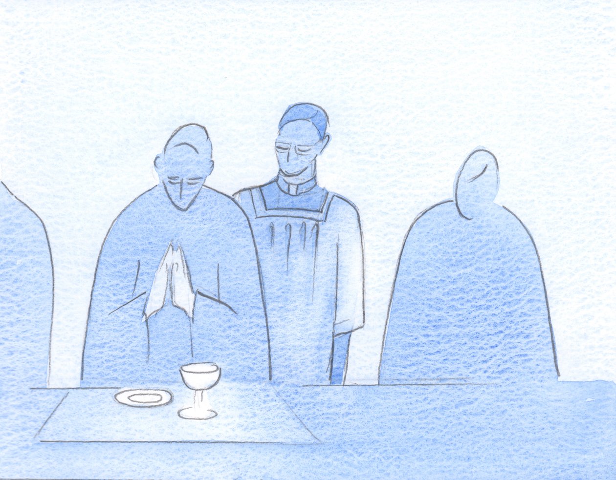 We kunnen proberen ons tegenover Christus te gedragen zoals deze priester zich tegenover zijn bisschop gedroeg: alert en altijd bereid om dienstbaar te zijn door Elizabeth Wang