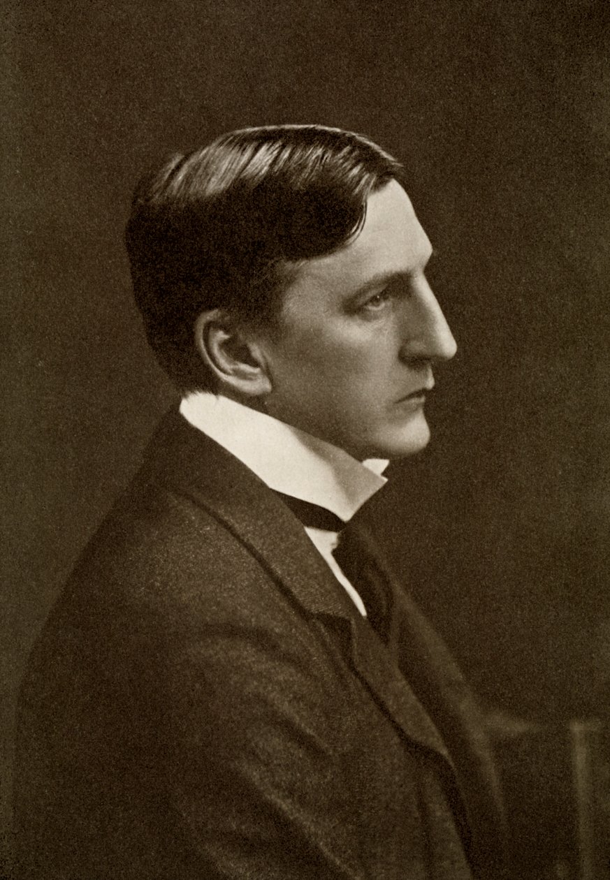 Alfred Edward Woodley Mason, Britse auteur, 1910 door Elliott and Fry