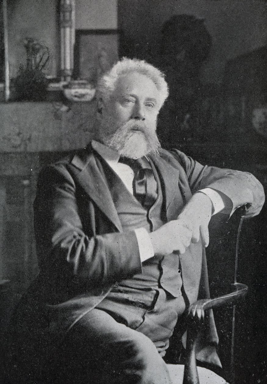 William Ernest Henley door Elliott und Fry Studio