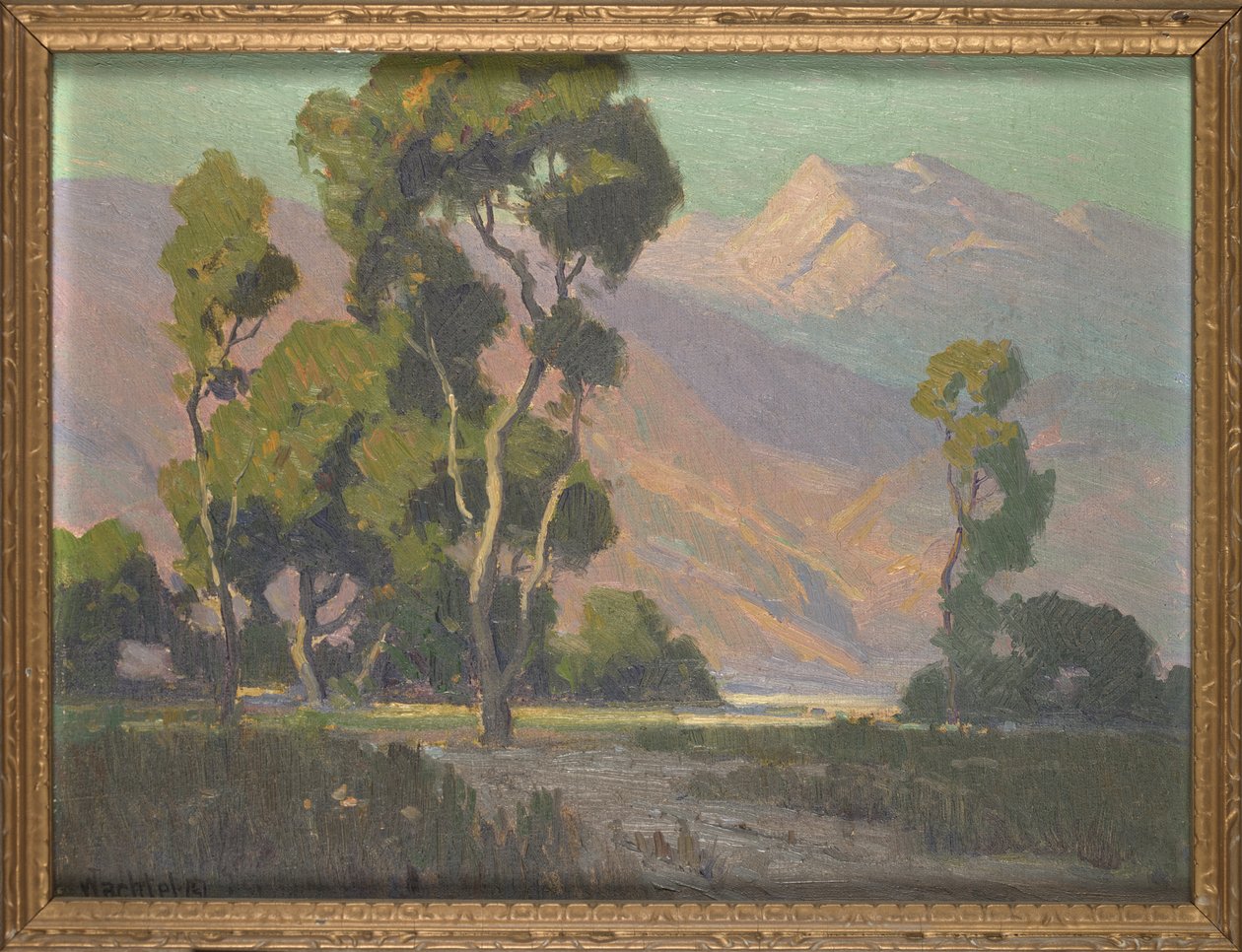 Californisch landschap door Elmer Wachtel