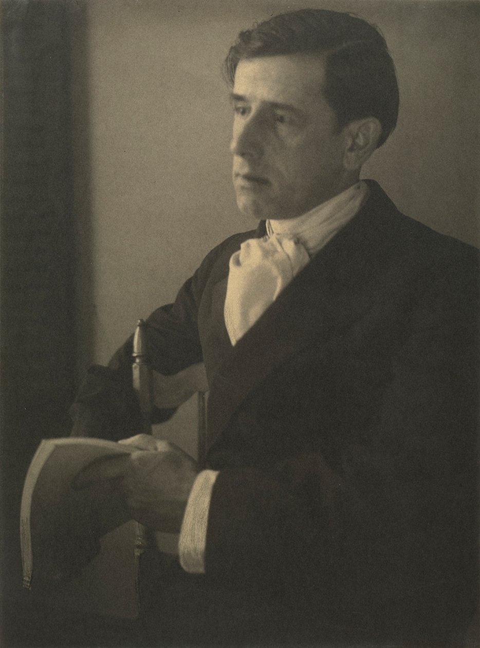 Portret van Clarence H. White door Ema Spencer