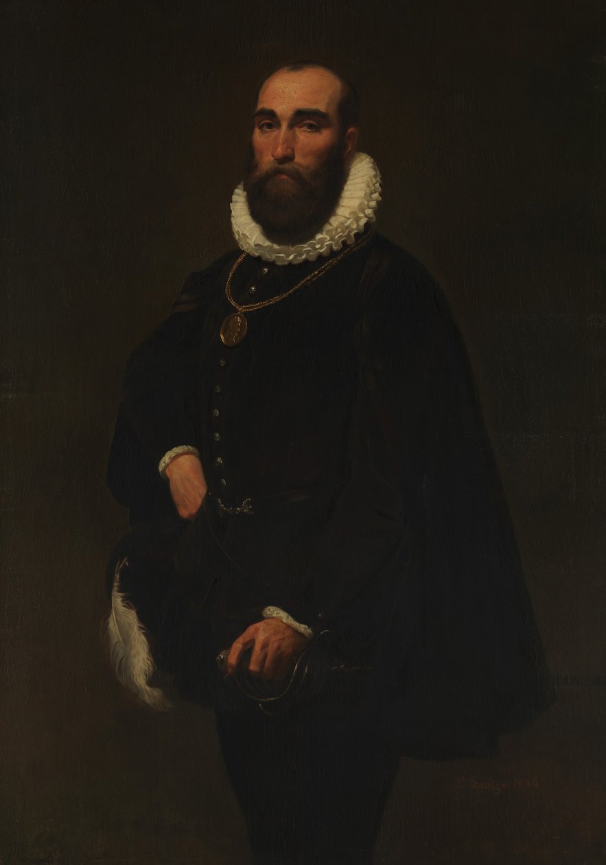 Worthington Whittredge, 1856 door Emanuel Gottlieb Leutze