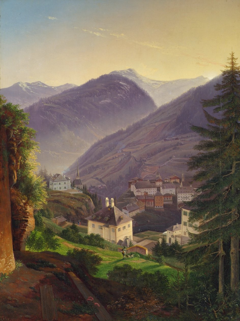 Wildbad Gastein door Emil Ludwig Löhr