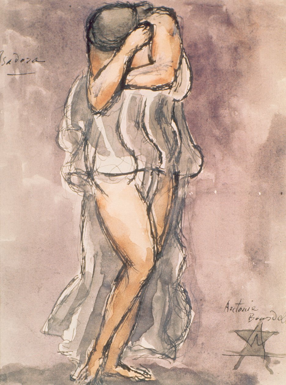 Onbekend beeld door Emile Antoine Bourdelle