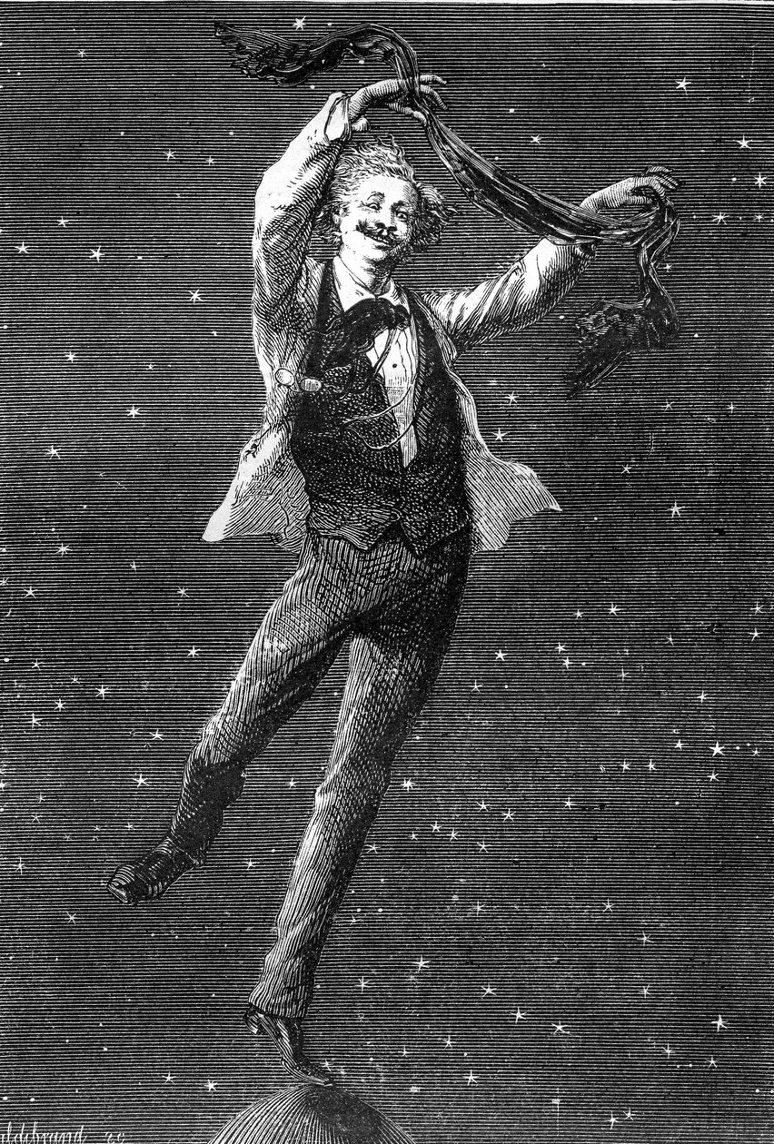 Illustratie van Jules Verne