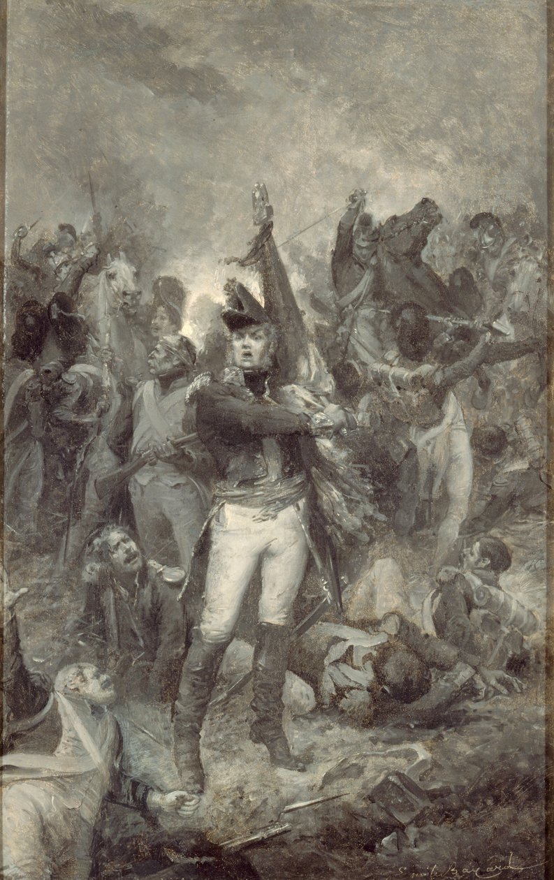 Portret van Pierre Cambronne door Emile Antoine Bayard