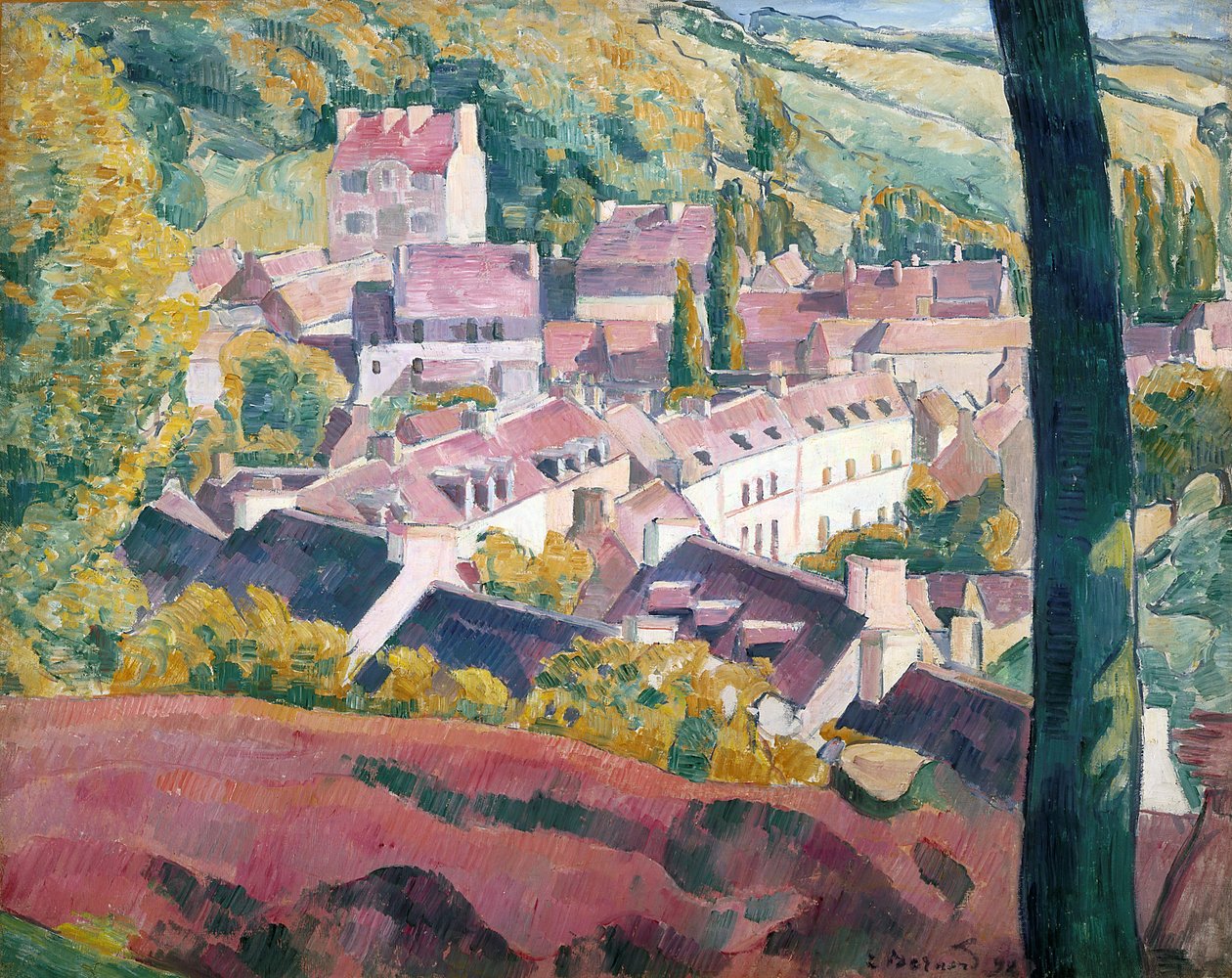 Pont-Aven Gezien Vanuit Het Bois D