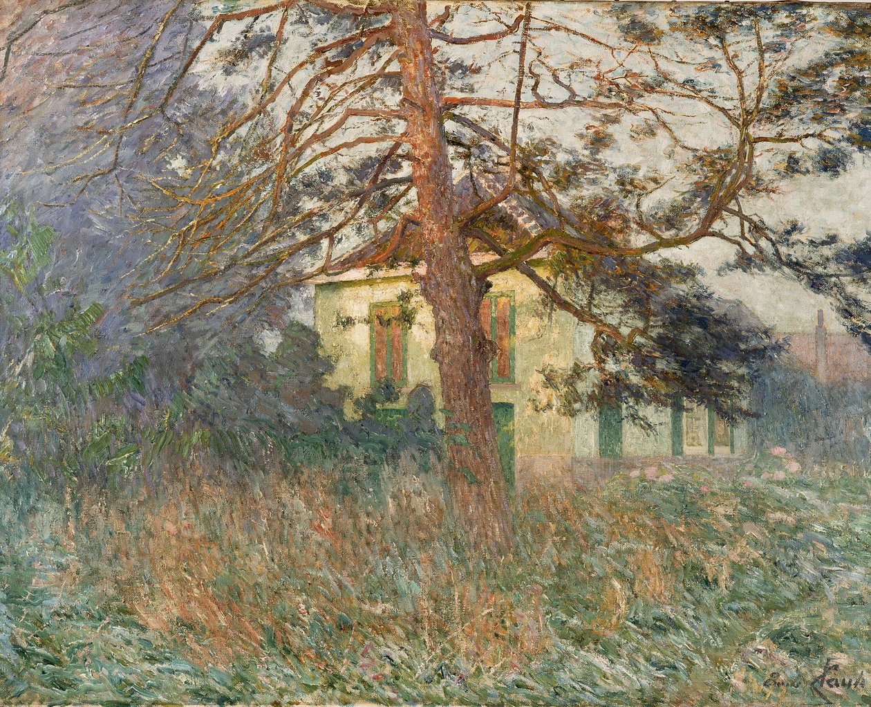 Villa Zonneschijn (Het huis van de kunstenaar in Astene) door Emile Claus