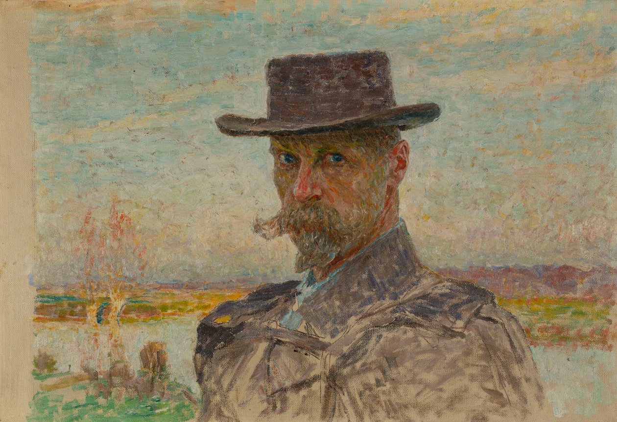 Zelfportret door Emile Claus