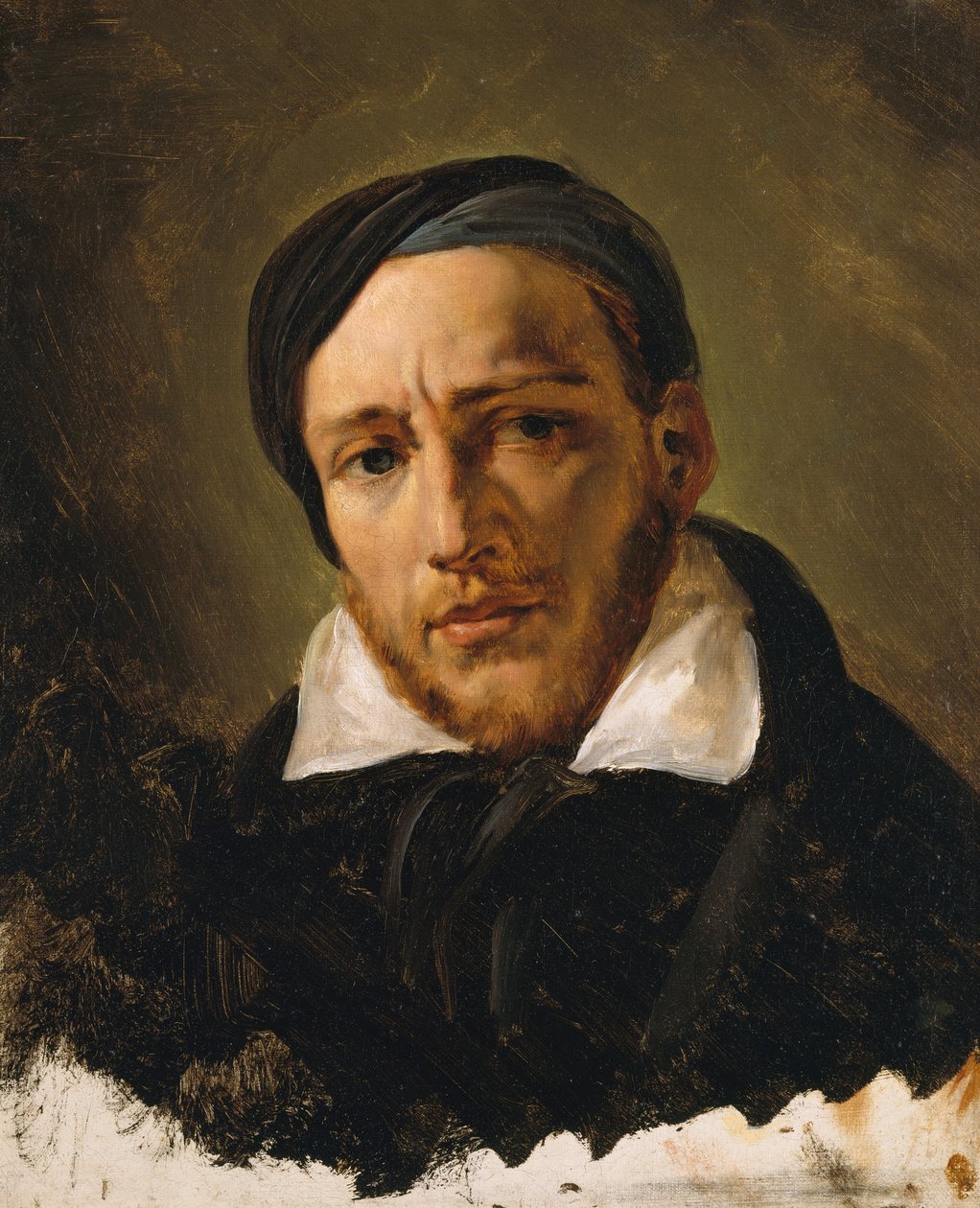Jean-Louis-André-Théodore Géricault 1791-1824, waarschijnlijk 1822 of 1823 door Emile Jean Horace Vernet