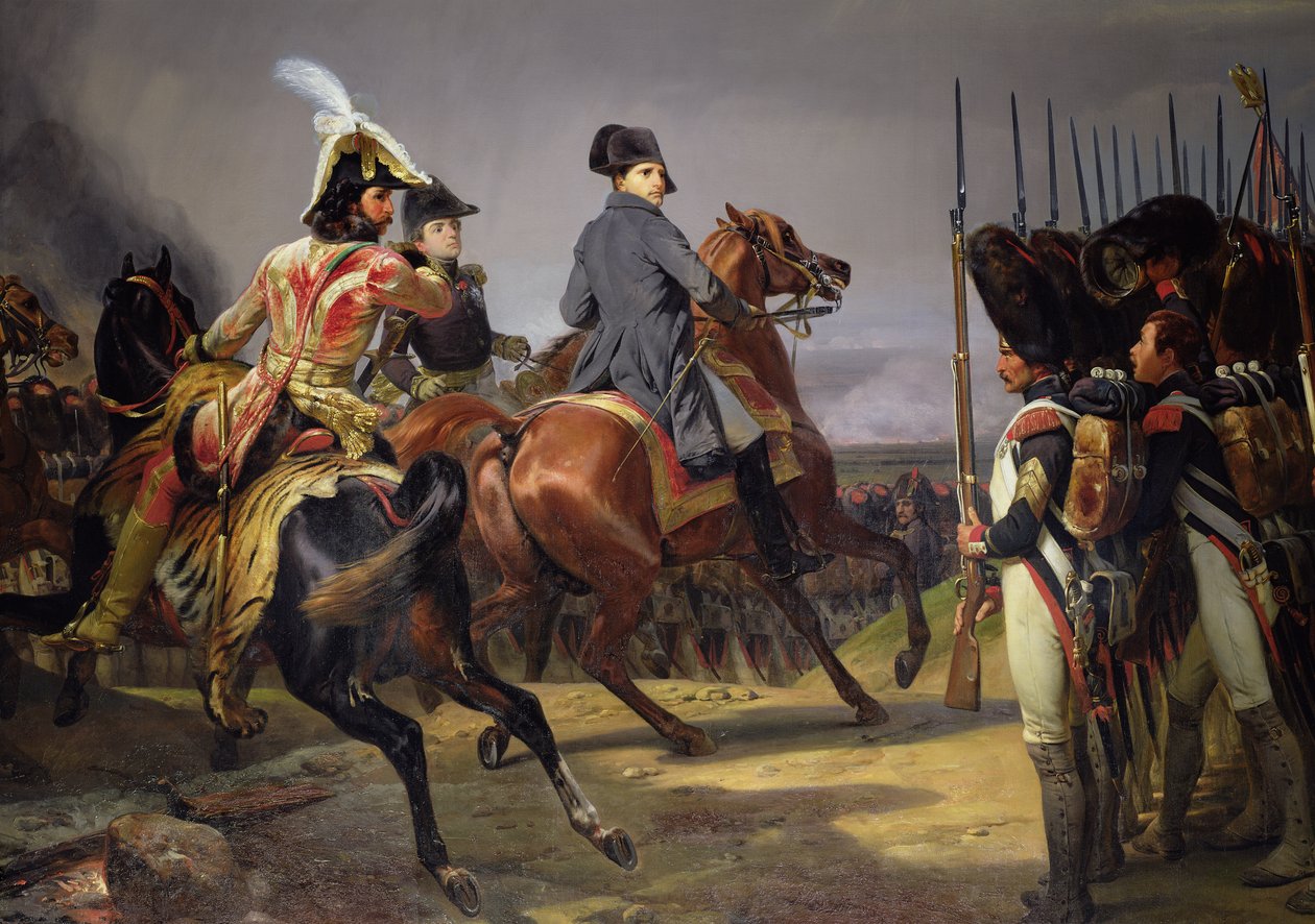 De Slag bij Jena, 14 oktober 1806, 1836 (detail) door Emile Jean Horace Vernet