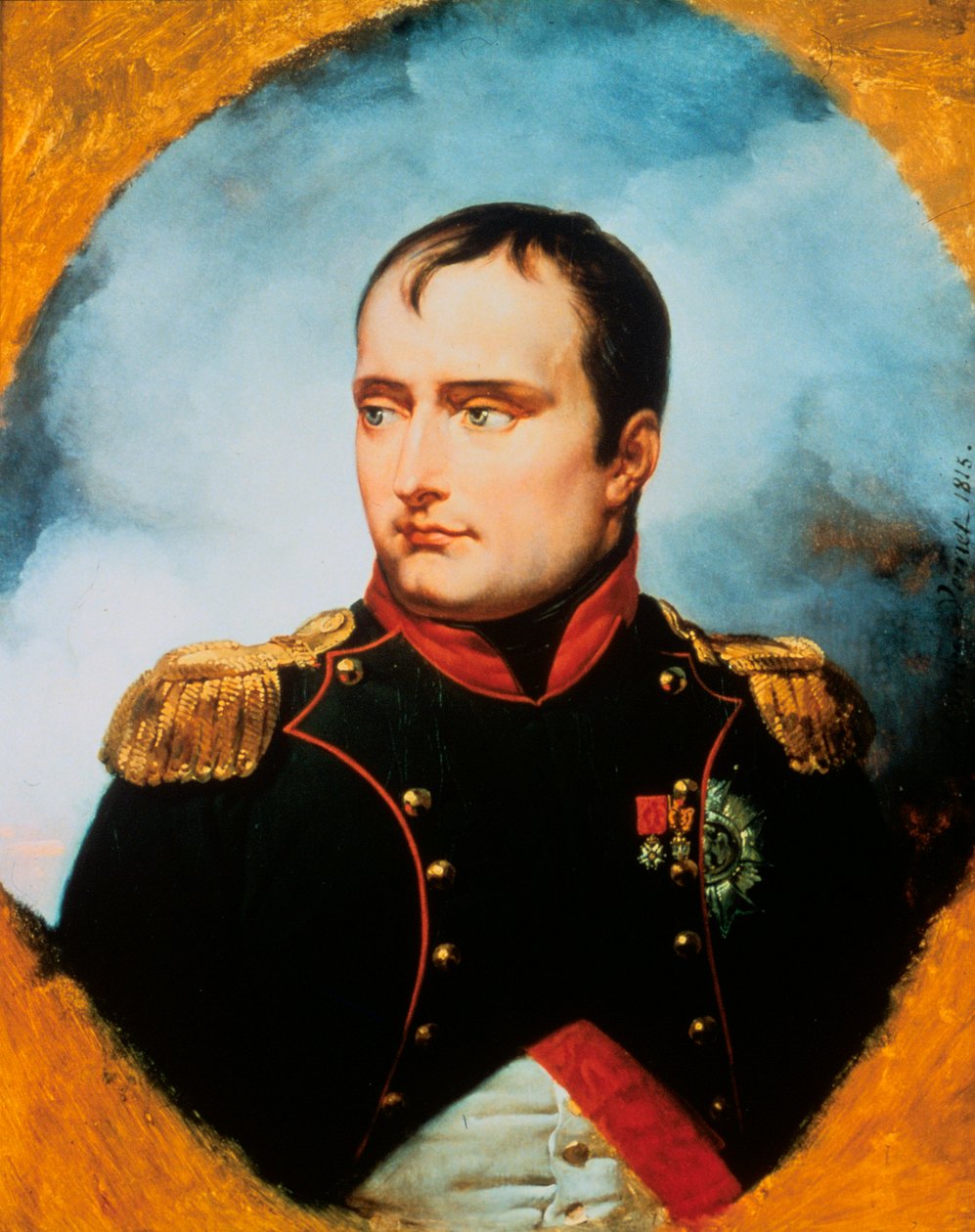 De keizer Napoleon I door Emile Jean Horace Vernet