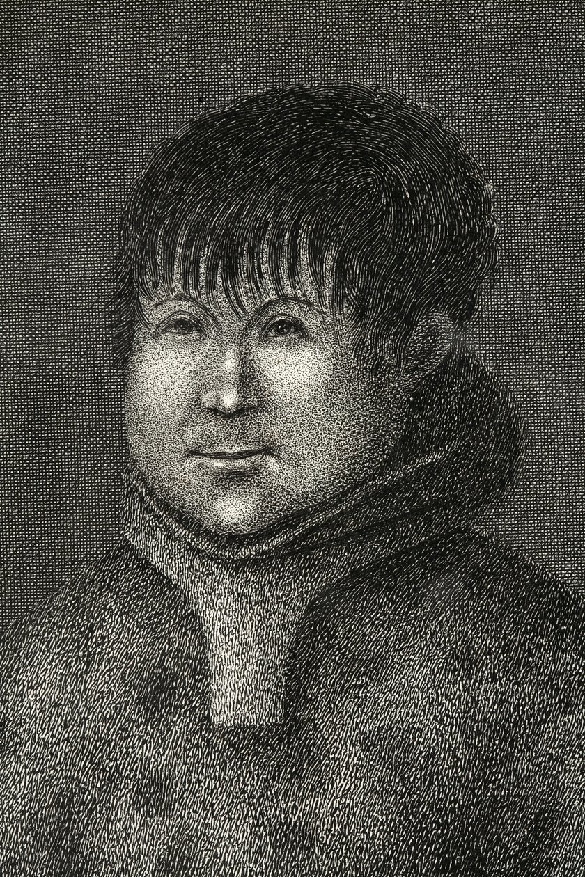 John Sakeouse, een Inboorling van Jacob Sound, Groenland, de eerste Eskimo die bekend is in dit land te zijn geweest, 1816 door Emilia Anderson
