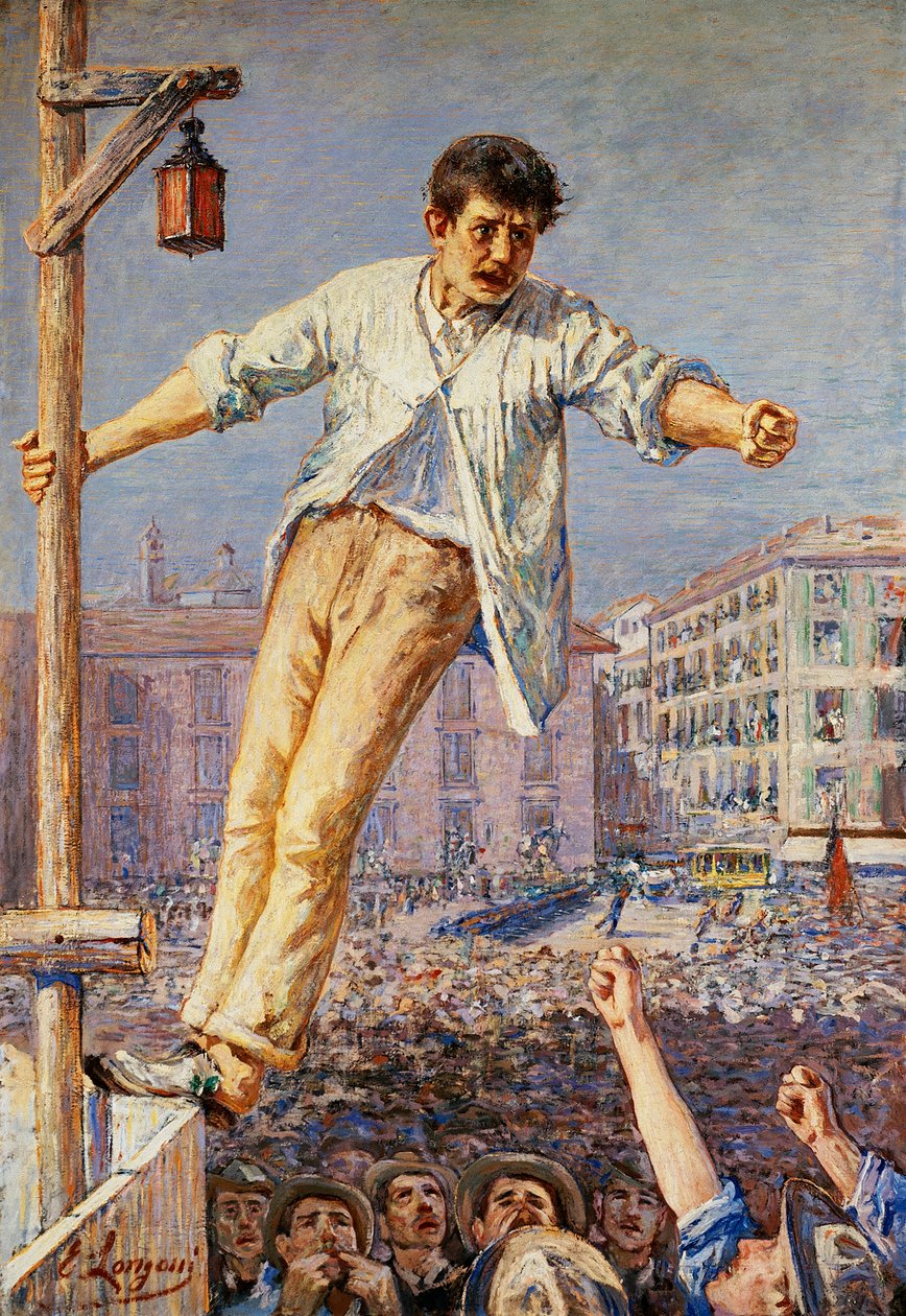 Stakingswoordvoerder door Emilio Longoni