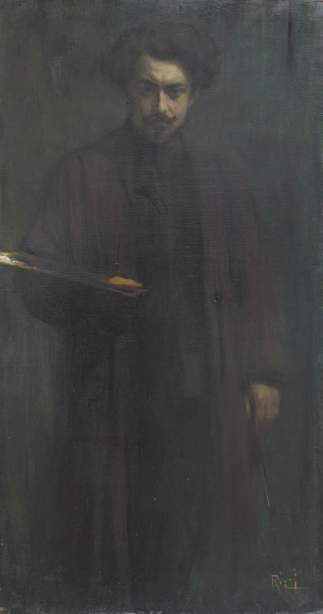 Zelfportret, Emilio Rizzi door Emilio Rizzi